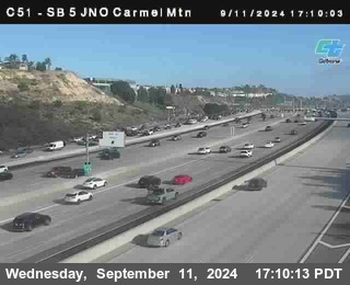 SB 5 at Carmel Mountain Rd.