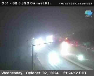 SB 5 at Carmel Mountain Rd.