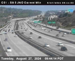 SB 5 at Carmel Mountain Rd.