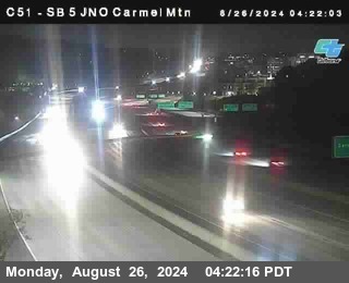 SB 5 at Carmel Mountain Rd.