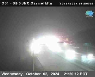 SB 5 at Carmel Mountain Rd.