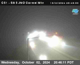 SB 5 at Carmel Mountain Rd.