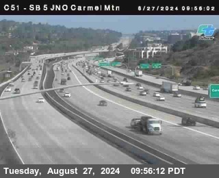 SB 5 at Carmel Mountain Rd.