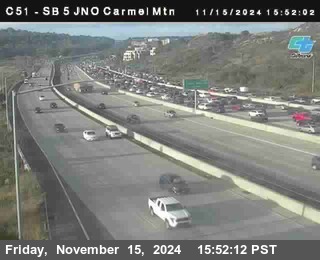 SB 5 at Carmel Mountain Rd.