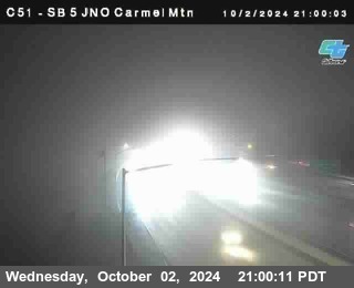 SB 5 at Carmel Mountain Rd.