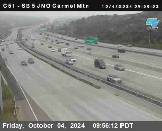 SB 5 at Carmel Mountain Rd.