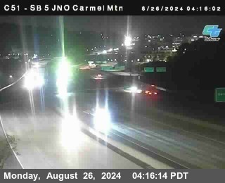 SB 5 at Carmel Mountain Rd.