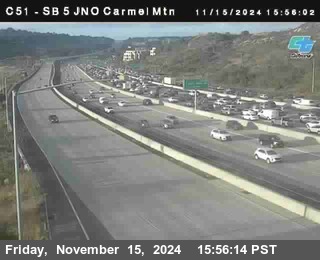 SB 5 at Carmel Mountain Rd.