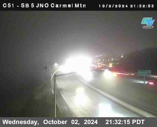 SB 5 at Carmel Mountain Rd.