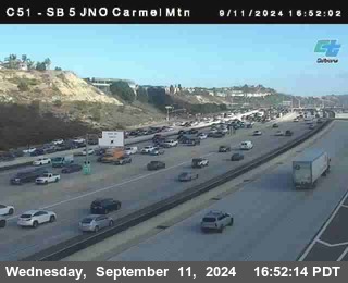 SB 5 at Carmel Mountain Rd.