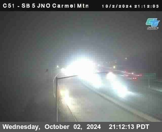 SB 5 at Carmel Mountain Rd.