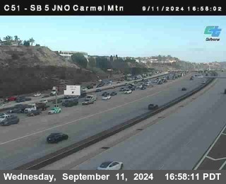 SB 5 at Carmel Mountain Rd.