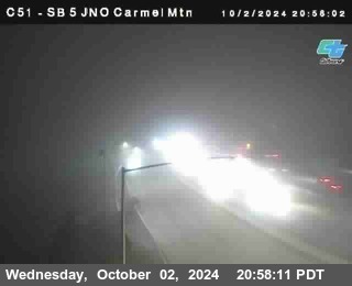 SB 5 at Carmel Mountain Rd.