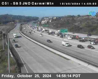 SB 5 at Carmel Mountain Rd.