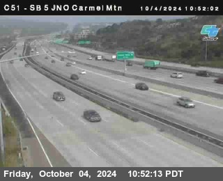 SB 5 at Carmel Mountain Rd.