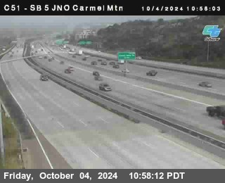 SB 5 at Carmel Mountain Rd.