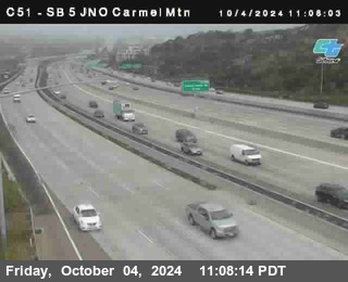 SB 5 at Carmel Mountain Rd.