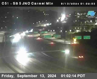 SB 5 at Carmel Mountain Rd.