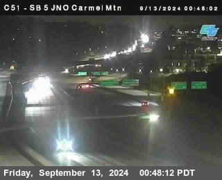 SB 5 at Carmel Mountain Rd.