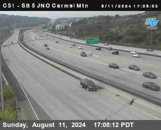 SB 5 at Carmel Mountain Rd.