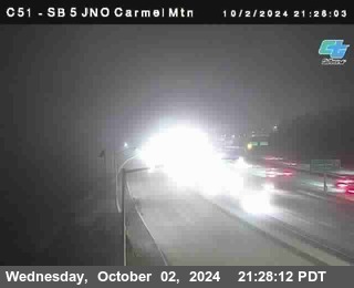 SB 5 at Carmel Mountain Rd.