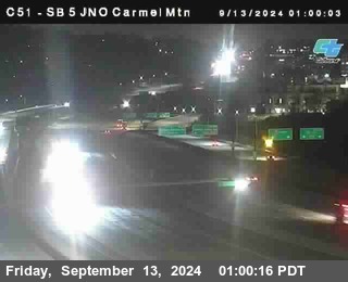 SB 5 at Carmel Mountain Rd.