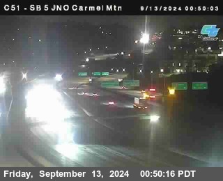 SB 5 at Carmel Mountain Rd.