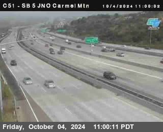 SB 5 at Carmel Mountain Rd.