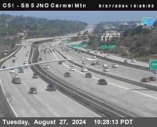 SB 5 at Carmel Mountain Rd.