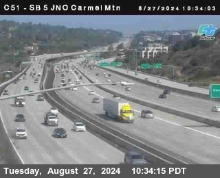 SB 5 at Carmel Mountain Rd.