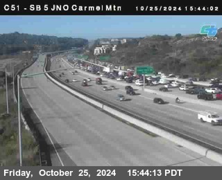 SB 5 at Carmel Mountain Rd.