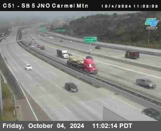 SB 5 at Carmel Mountain Rd.