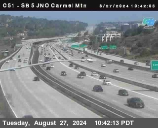 SB 5 at Carmel Mountain Rd.