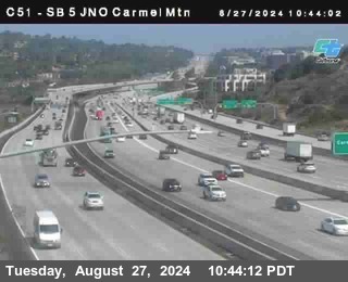 SB 5 at Carmel Mountain Rd.