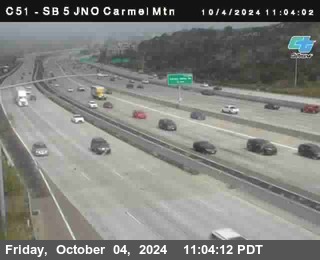 SB 5 at Carmel Mountain Rd.