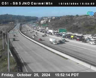 SB 5 at Carmel Mountain Rd.