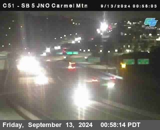 SB 5 at Carmel Mountain Rd.