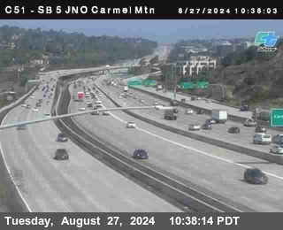 SB 5 at Carmel Mountain Rd.