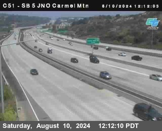 SB 5 at Carmel Mountain Rd.