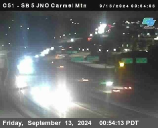 SB 5 at Carmel Mountain Rd.