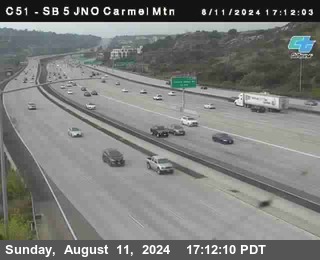 SB 5 at Carmel Mountain Rd.