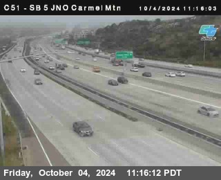 SB 5 at Carmel Mountain Rd.