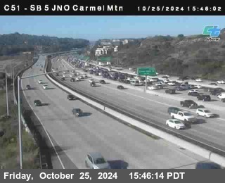 SB 5 at Carmel Mountain Rd.