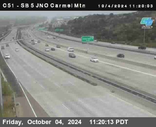 SB 5 at Carmel Mountain Rd.