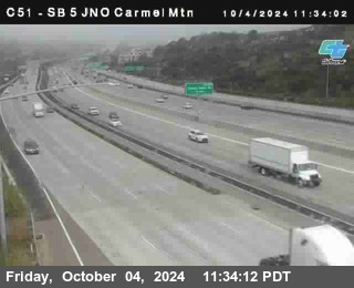 SB 5 at Carmel Mountain Rd.