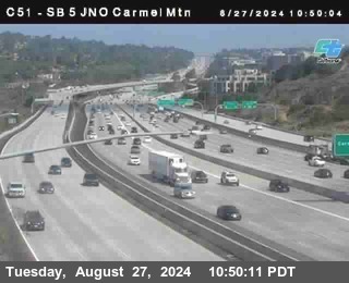 SB 5 at Carmel Mountain Rd.