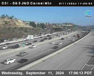 SB 5 at Carmel Mountain Rd.