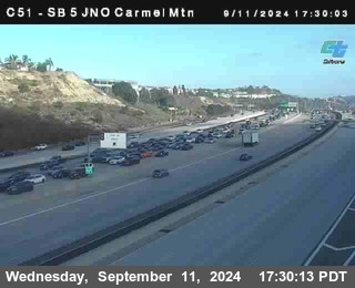 SB 5 at Carmel Mountain Rd.