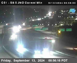 SB 5 at Carmel Mountain Rd.