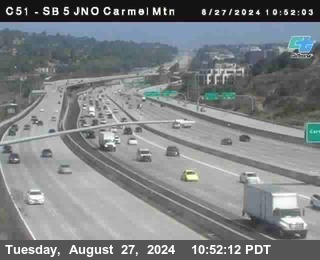 SB 5 at Carmel Mountain Rd.